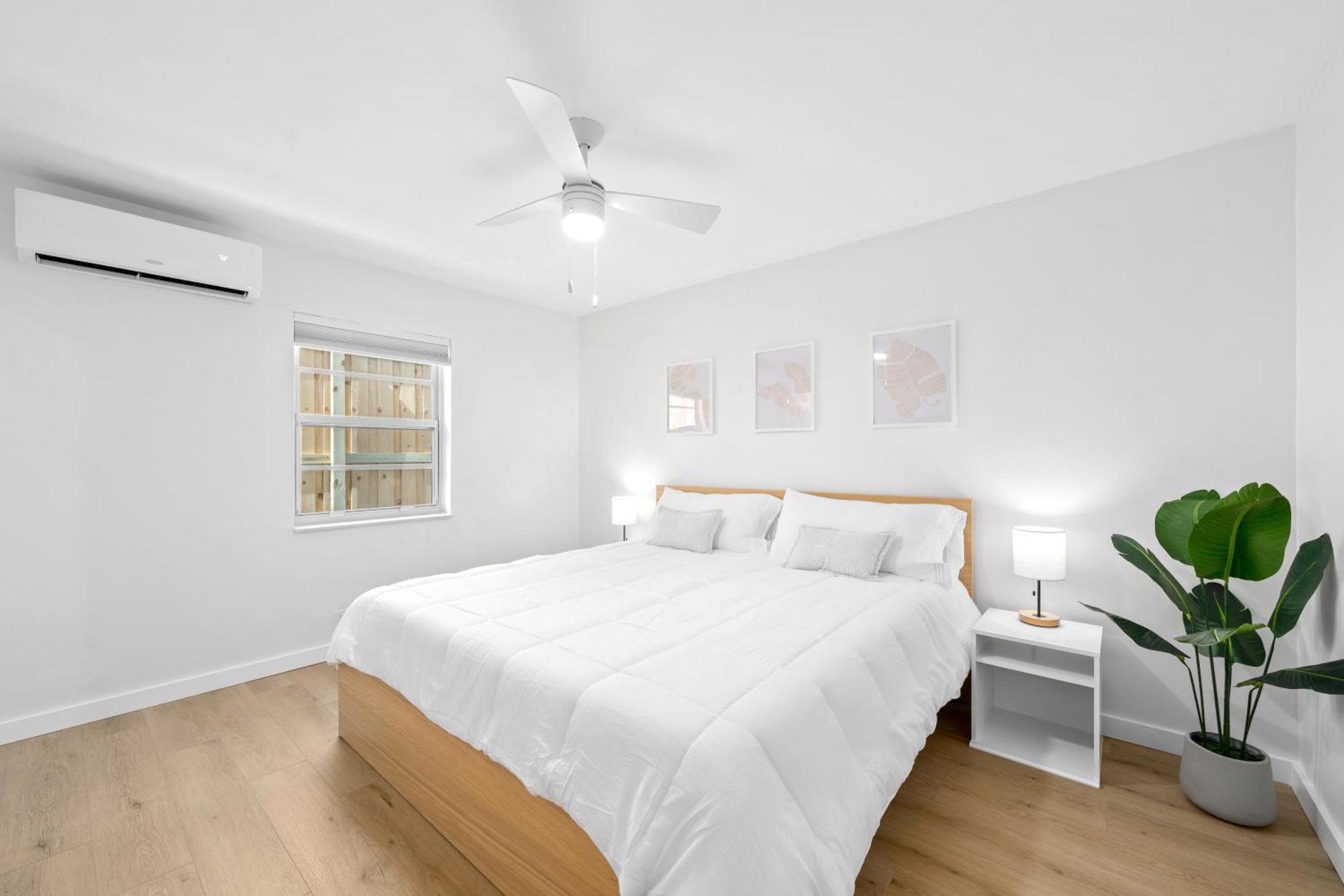 M Lake Worth Beach - Modern Villas Near West Palm Beach, Chic Retro Vibes, King Bed, Cozy Backyard, Bbq, Workspace, High-Speed Internet, Free Parking, 5 Minutes To Downtown & Beach Dış mekan fotoğraf